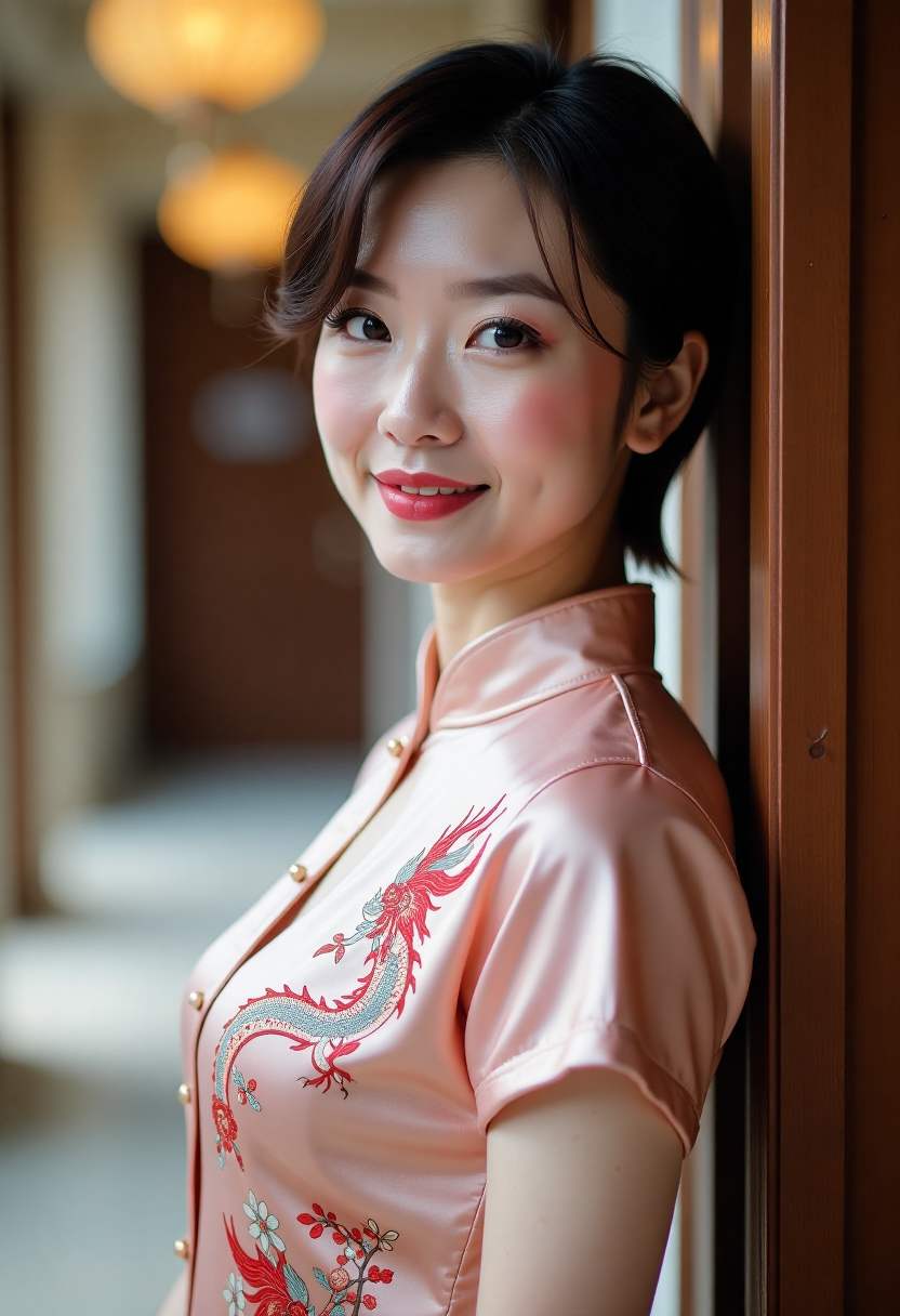 电影摄影机对准室内交谈场景